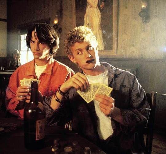 bill and ted wild west