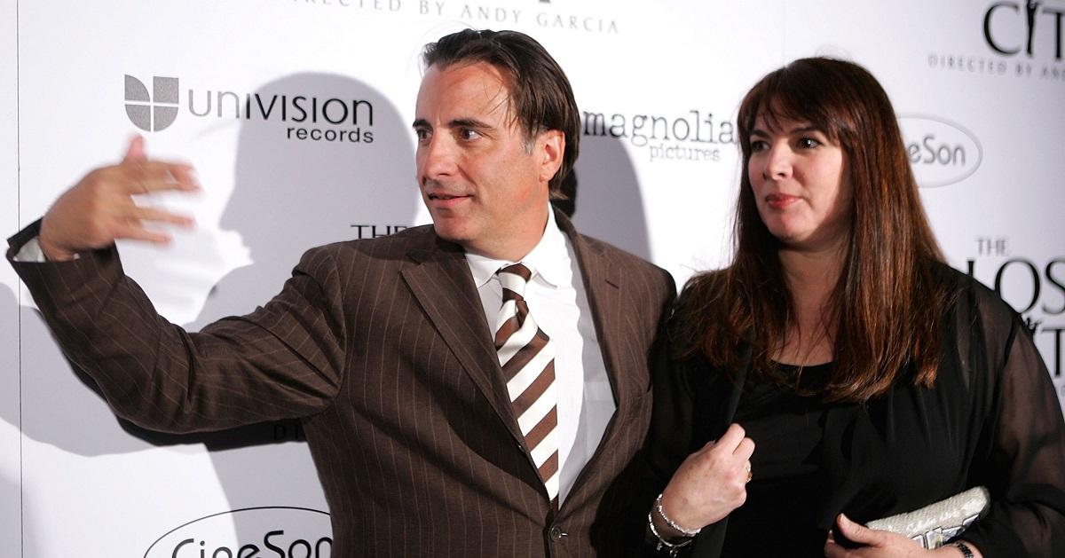 Andy Garcia and his wife, Marivi in 2006