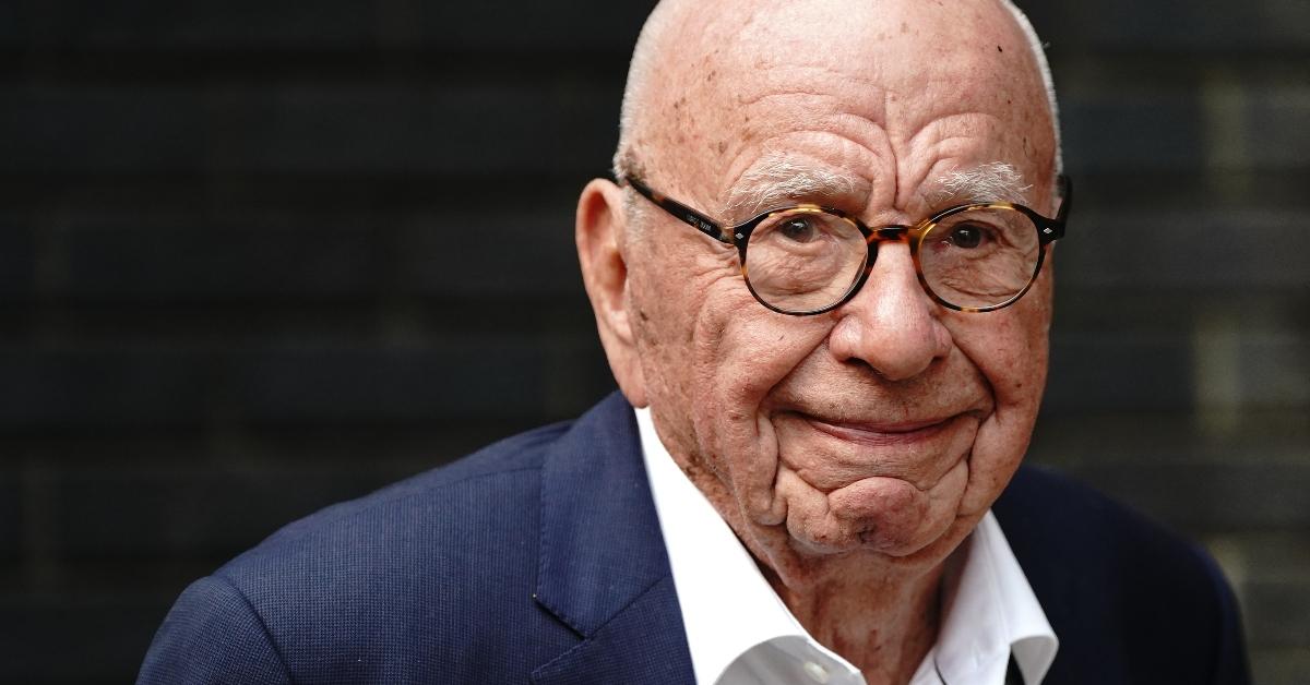 Rupert Murdoch at his annual party at Spencer House, St James' Place in London. Picture date: Thursday June 22, 2023. (Photo by Victoria Jones/PA Images via Getty Images)