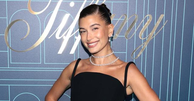 Hailey Bieber attends as Tiffany & Co. Celebrates the reopening of NYC Flagship store.