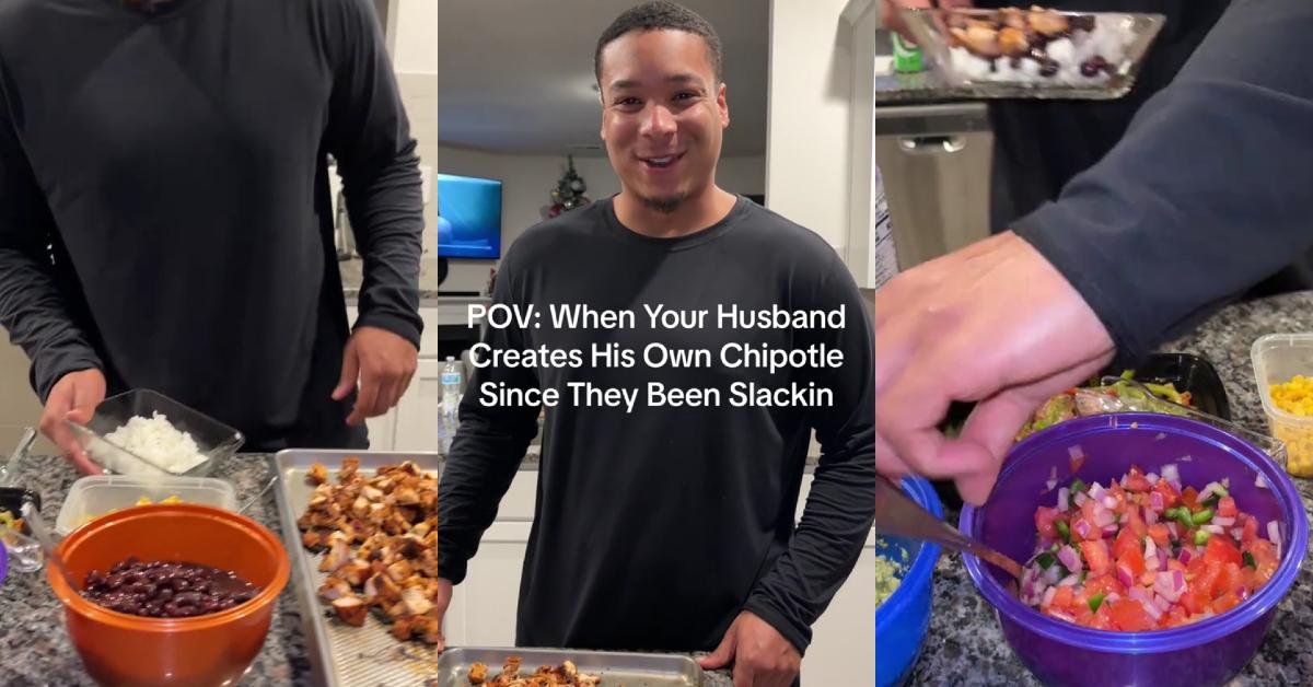 Husband Makes at Home Chipotle for His Wife — in Love