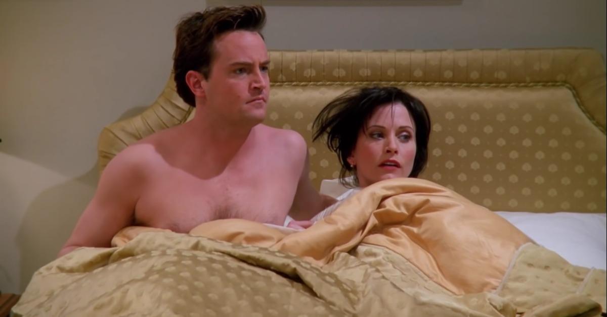 Chandler and Monica on 'Friends'