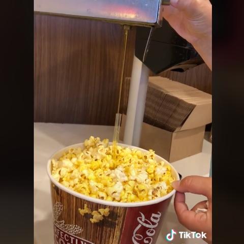 Viral TikTok Hack Will Help You to Evenly Butter Your Popcorn