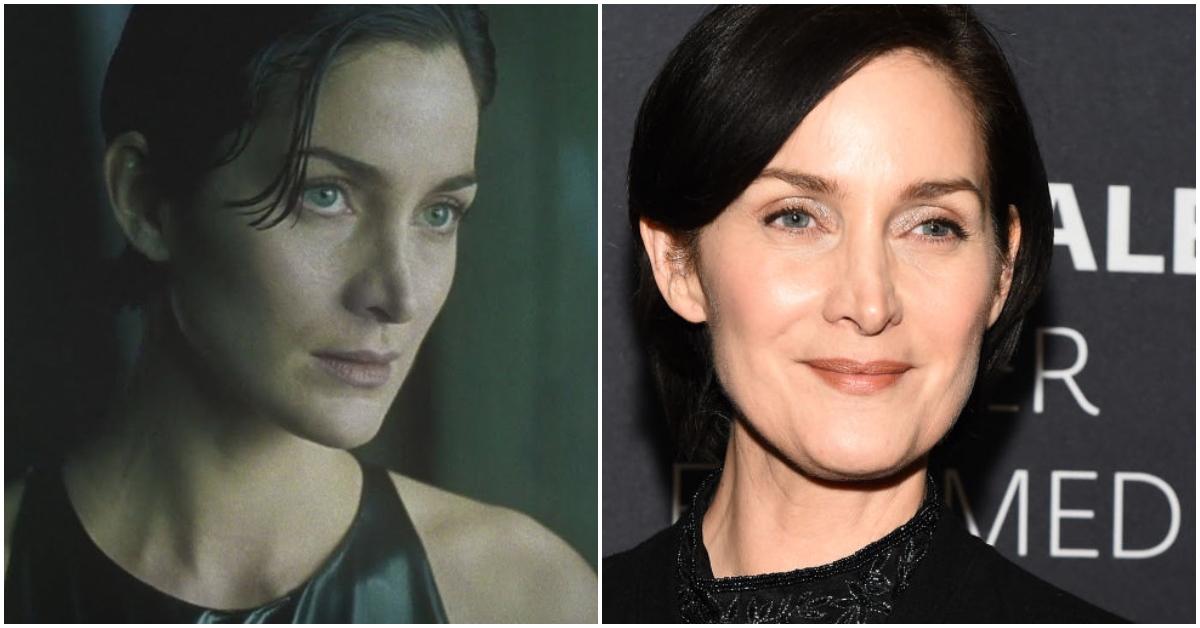 carrie anne moss then now