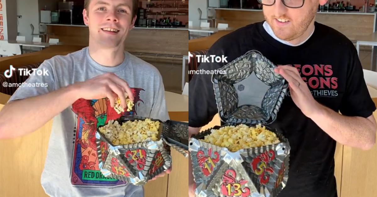 This D20 Popcorn Bucket Seems Perfect for Watching the New ‘Dungeons & Dragons’ Movie
