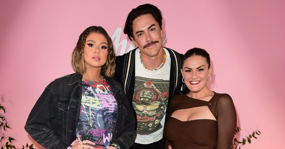 (gd) : Raquel Leviss, Tom Sandoval et Brittany Cartwright