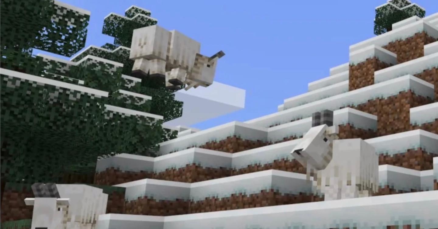 How to Get a Goat Horn in 'Minecraft'