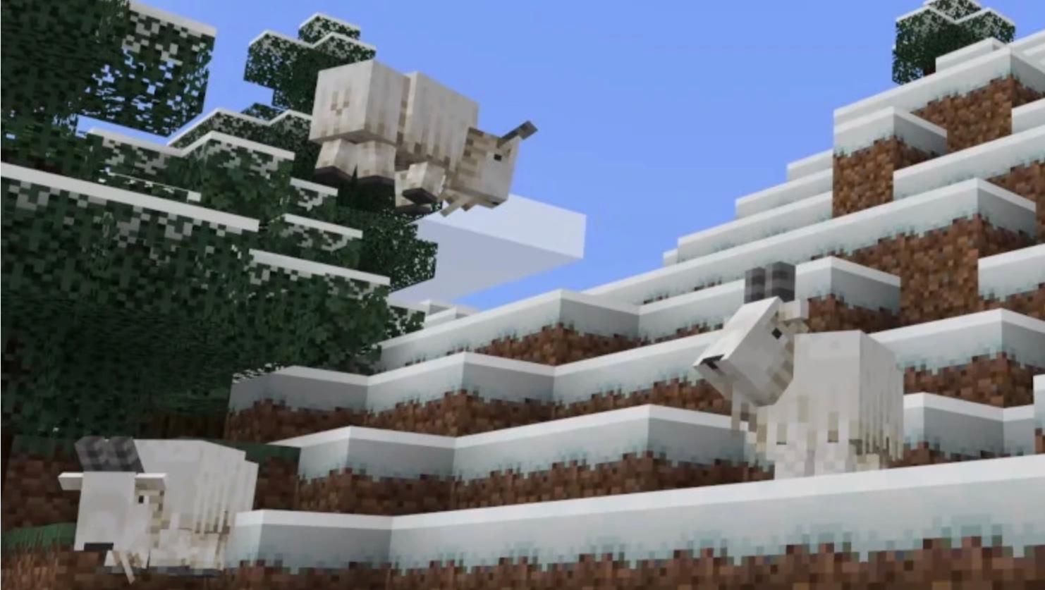 How to Get a Goat Horn in 'Minecraft'