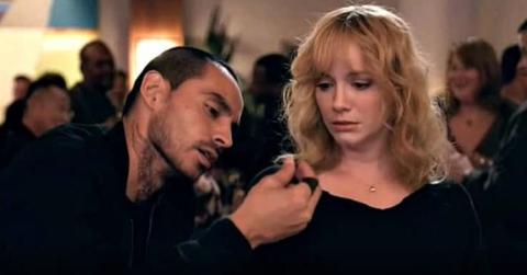 Rio and Beth at a party.