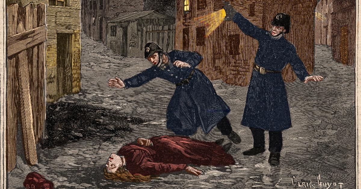 A street in Whitechapel: the last crime of Jack the Ripper, from 'Le Petit Parisien', 1891 