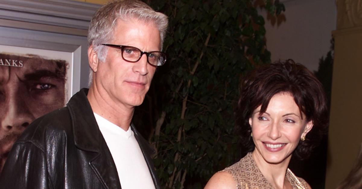 Ted Danson and Mary Steenburgen step out from a film premiere in 2000.