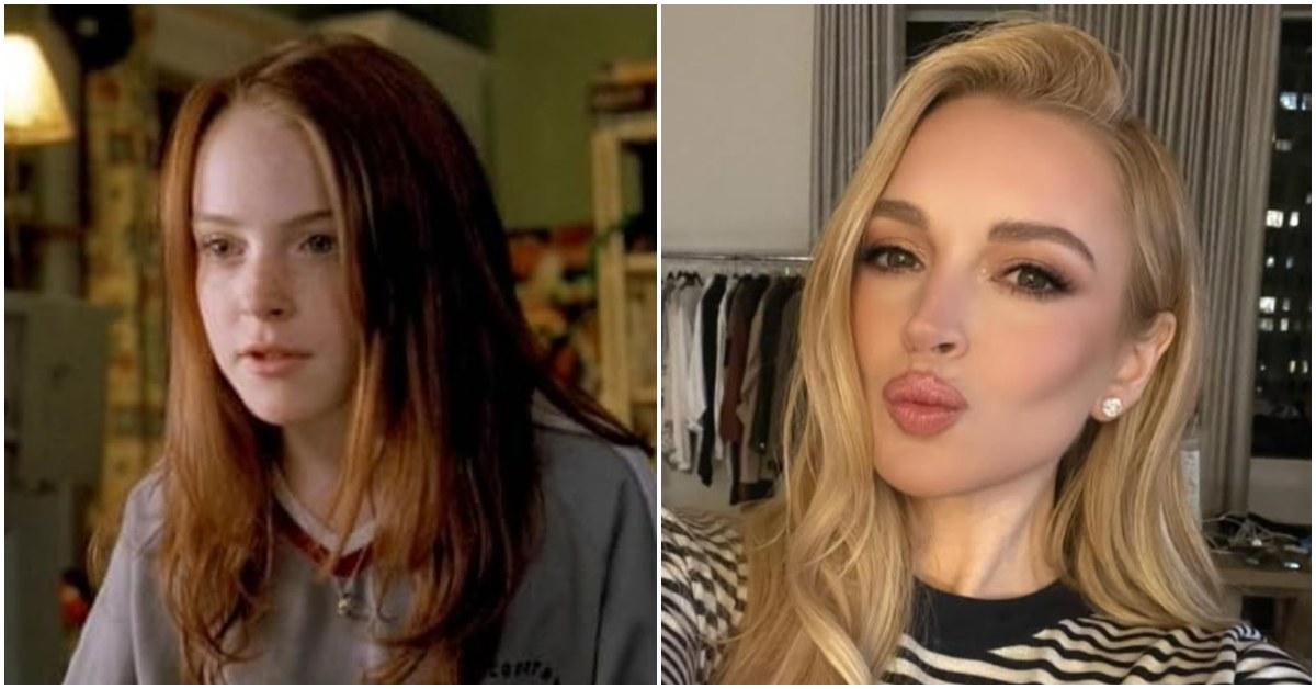 Lindsay Lohan in 'Life-Size' vs. now.