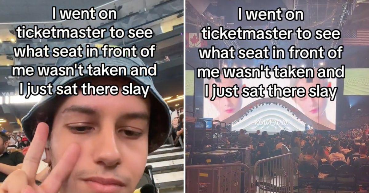 man explains ticketmaster seat hack