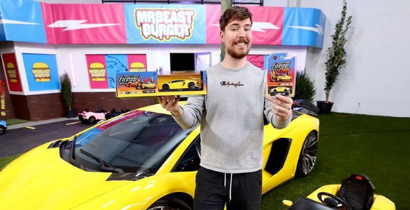 Why does MrBeast give away his money?