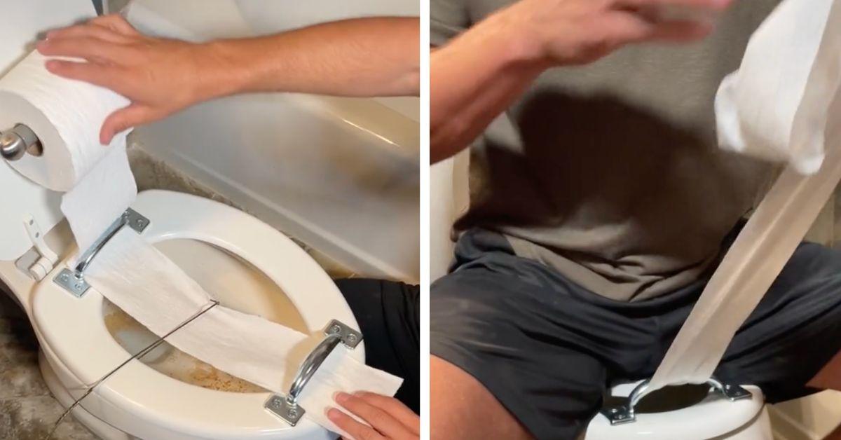 I Have Words for Whoever Invented This TikTok Toilet Paper Hack