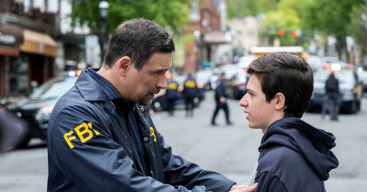 Jeremy Sisto as Jubal Valentine and Caleb Reese Paul as Tyler on 'FBI'