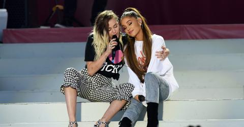 Miley Cyrus and Ariana Grande