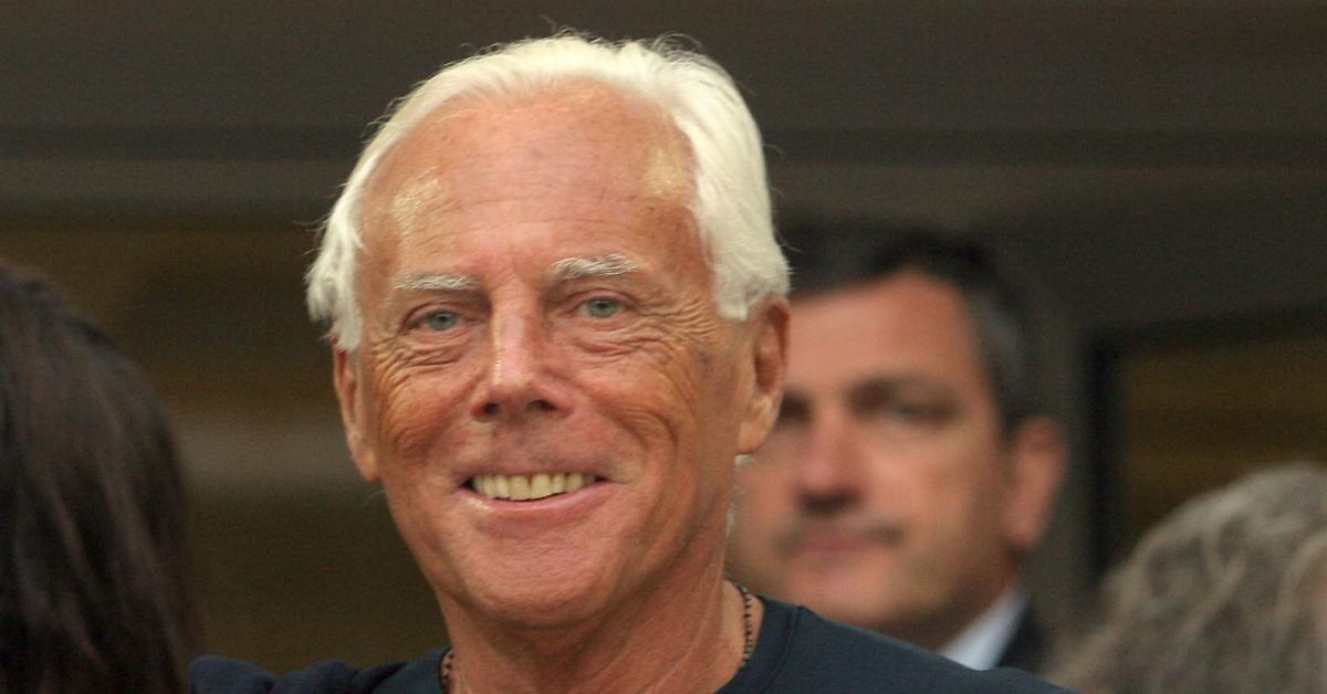 giorgio armani net worth businesses