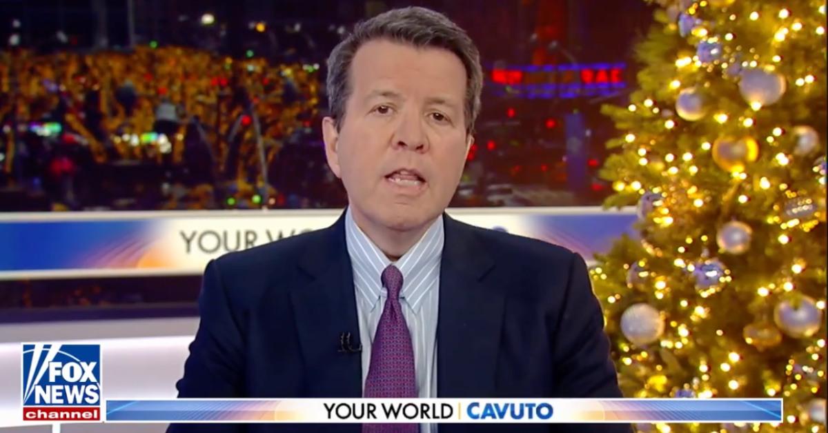 Neil Cavuto's final segment on Fox News.