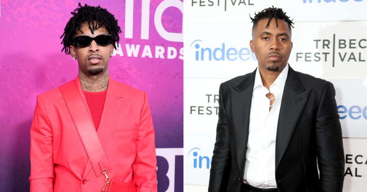 21 Savage Says Nas Is 'Not Relevant