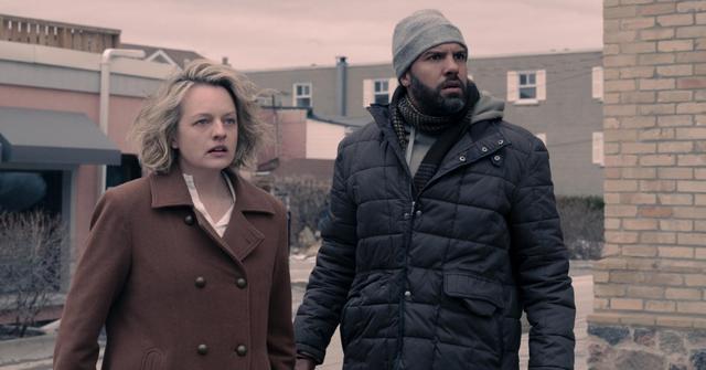 June and Luke in 'The Handmaid's Tale'