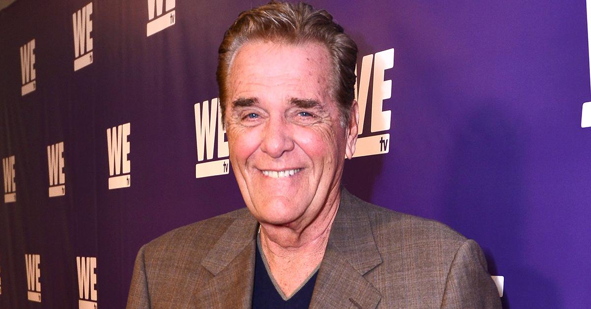 Chuck Woolery on the red carpet. 