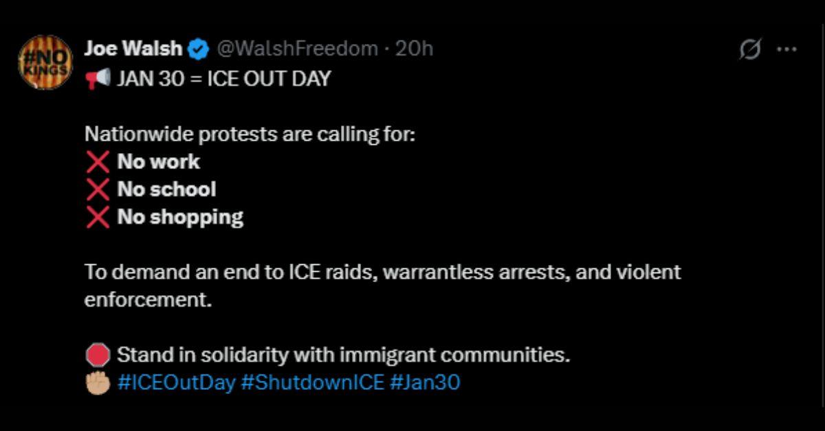 No work no school no shopping strike