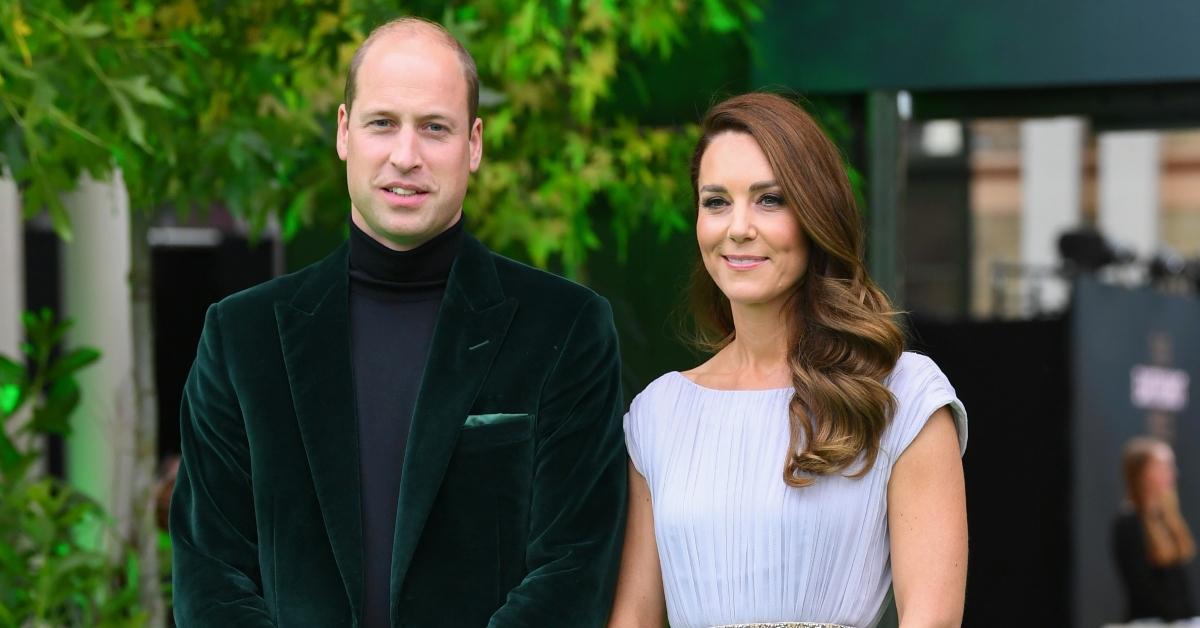 Prince William and Kate Middleton at the Earthshot Prize 2021 at Alexandra Palace