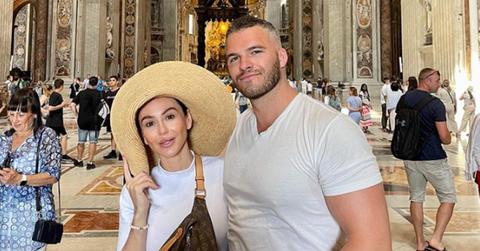 Jenni and Zack at the Vatican