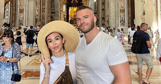 Jenni and Zack at the Vatican
