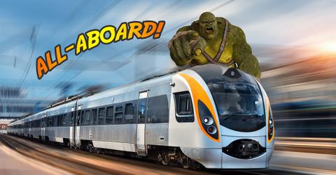 troll train shaved legs