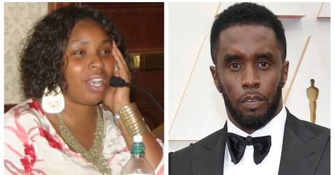 (L-R): Jaguar Wright; Sean "Diddy" Combs