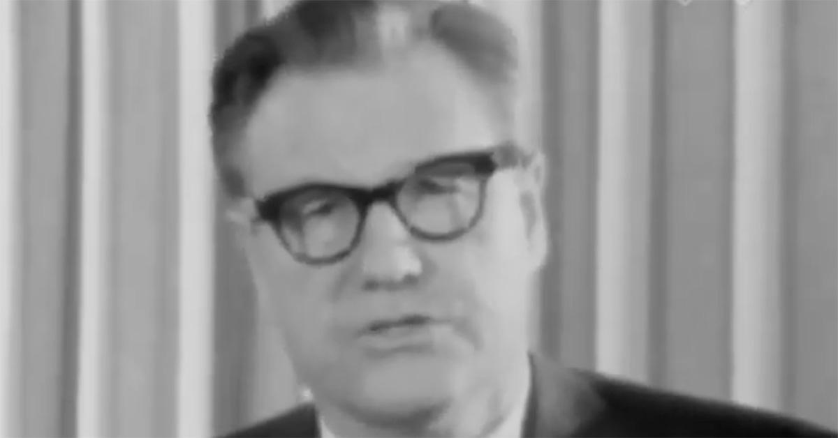 Nelson Rockefeller responding to the assassination of JFK. 