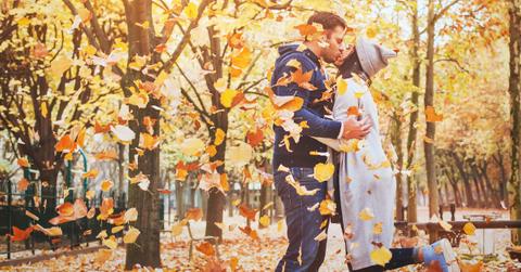 fall captions for couples