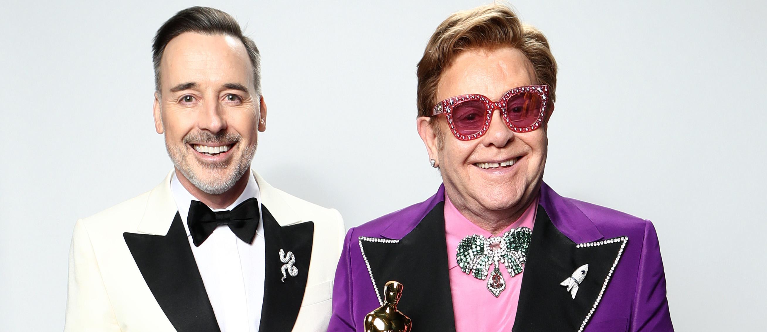 David Furnish and Sir Elton John