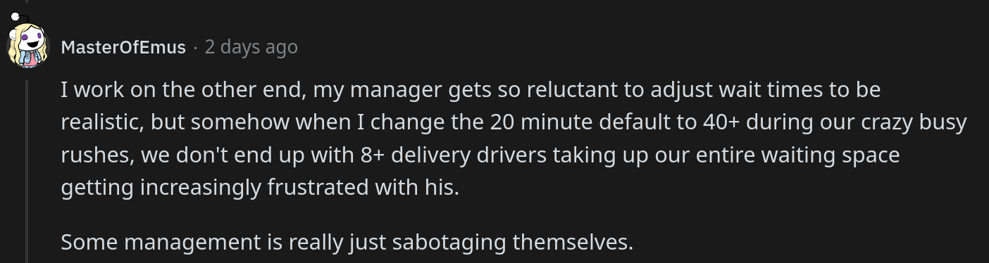 Finance Ls on X: Doordash support is insane