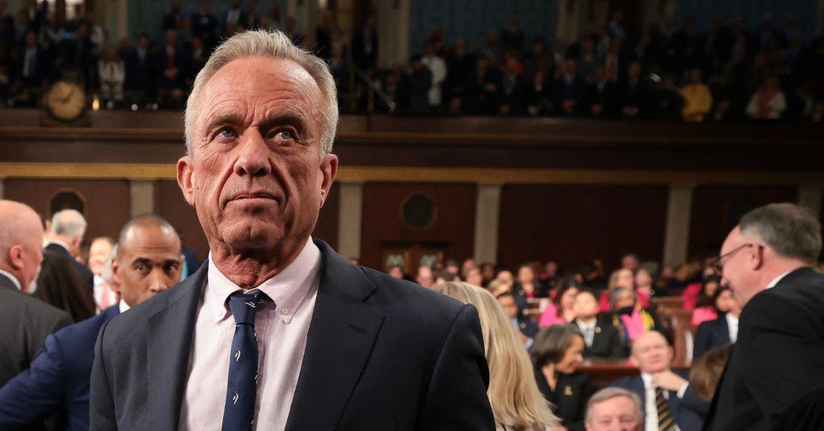 Robert F. Kennedy Jr. at the State of the Union. 