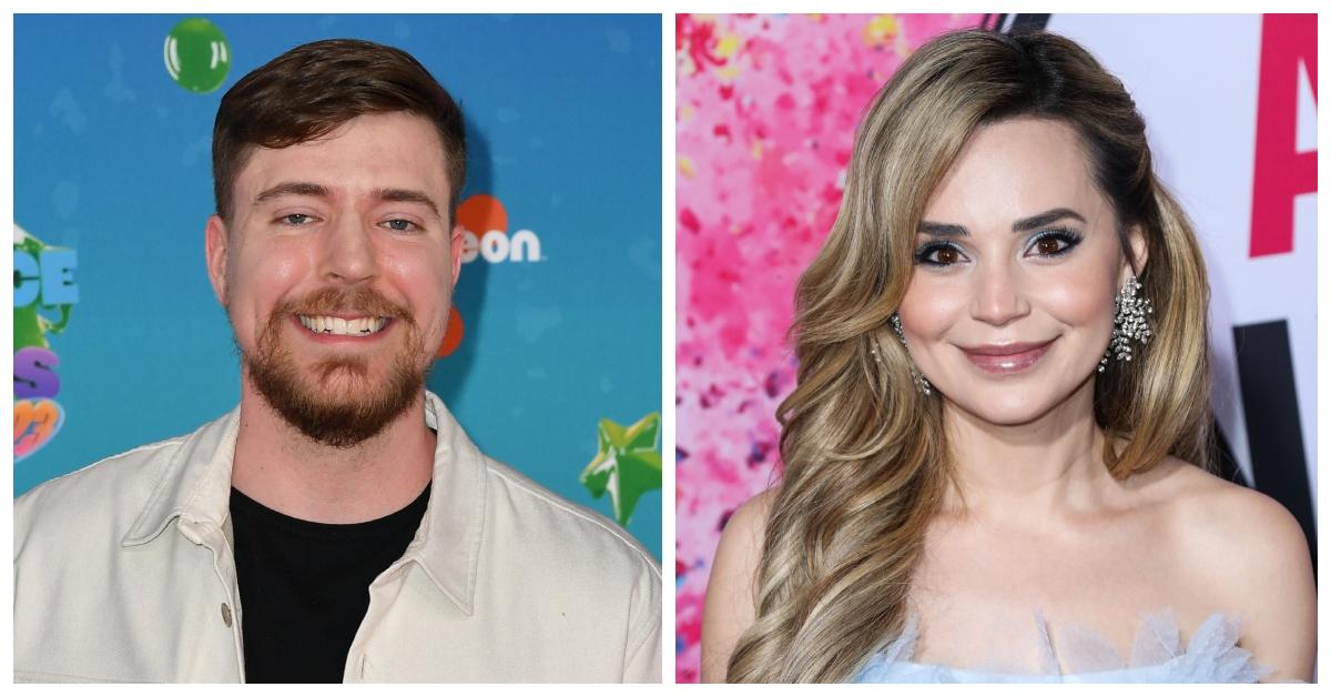 Jimmy Donaldson "MrBeast" and Rosanna Pansino