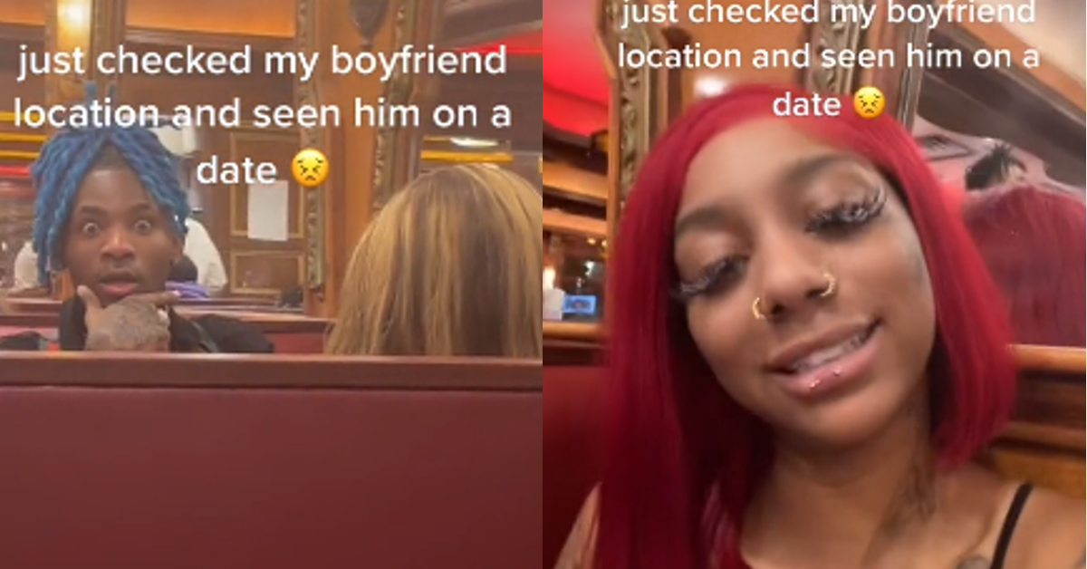 TikToker Catches Boyfriend on Date