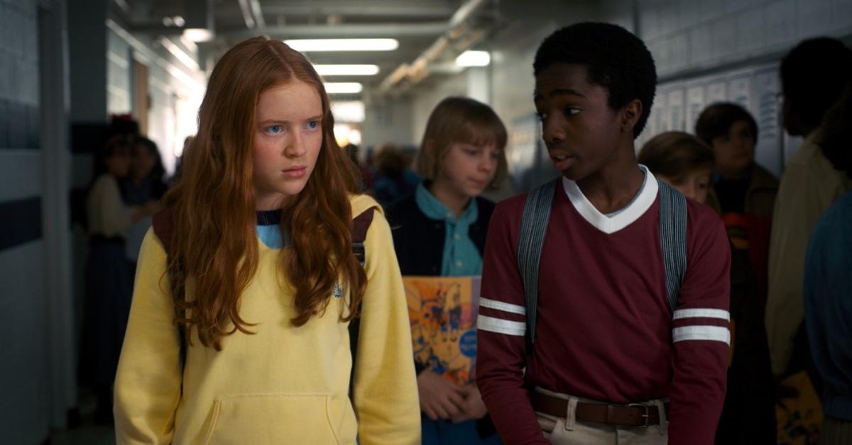 Max and Lucas in 'Stranger Things' Season 2