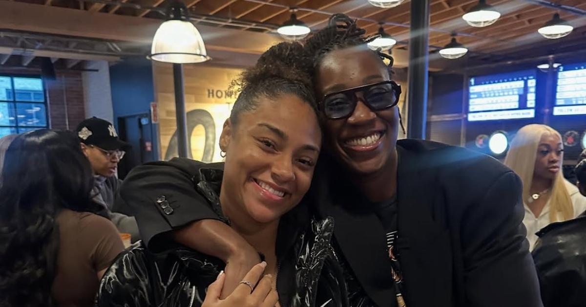 Jojo Lacey and Tina Charles