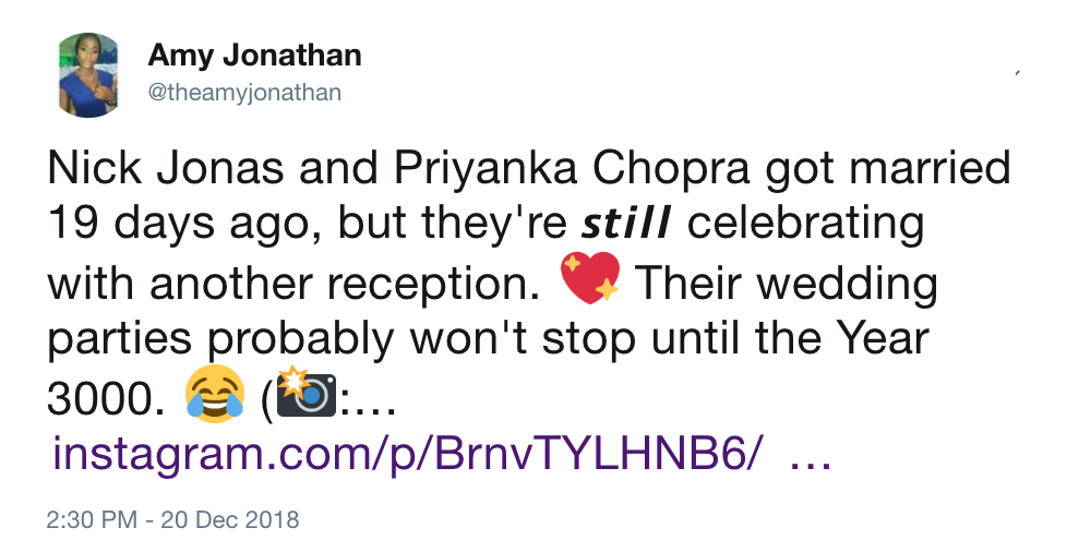 when did priyanka and nick get married