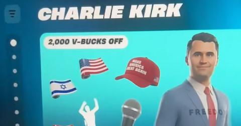 Is Charlie Kirk in Fortnite? The Internet Doesn't Know What to Believe