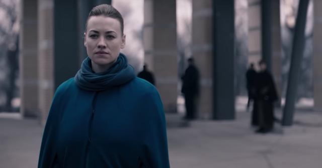 Yvonne Strahovski in 'The Handmaid's Tale'