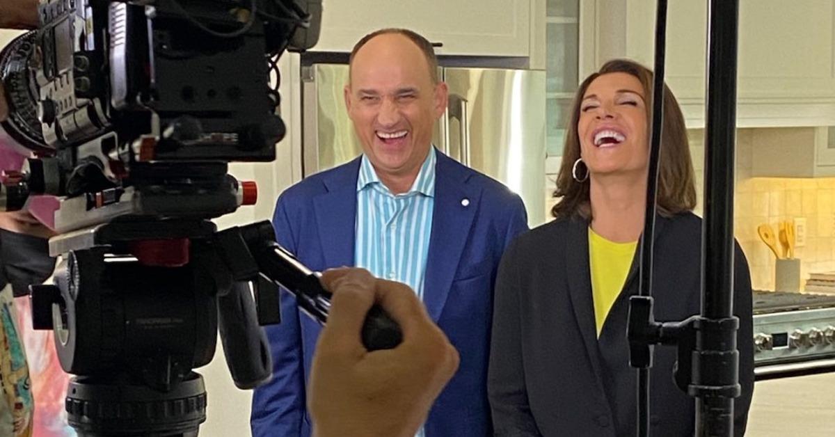 David Visentin and Hilary Farr