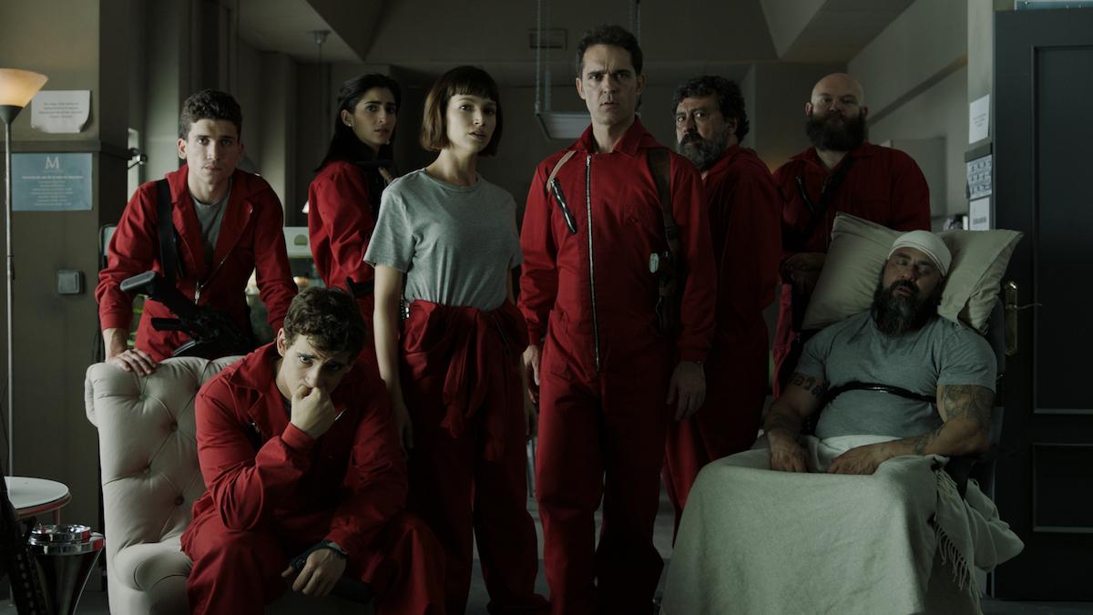 money heist cast