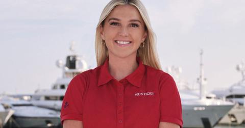 Carrie O'Neill poses for her 'Below Deck Med' promo photo