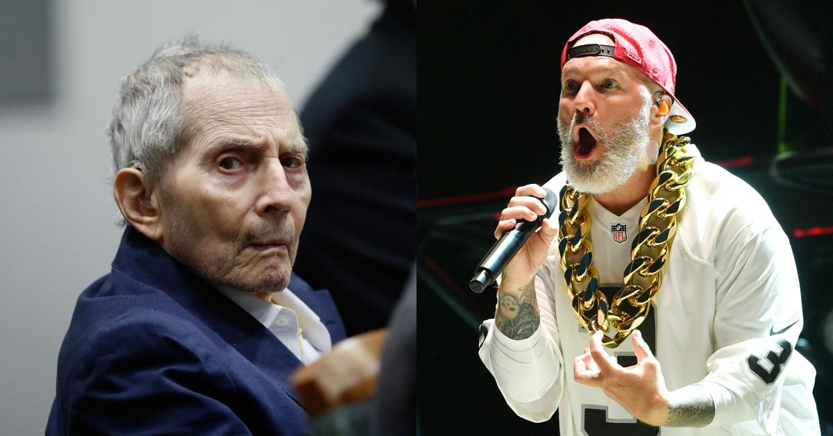 Robert Durst in 2020 and Fred Durst in 2024