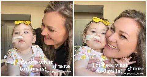 Kaylee and Poppy Massey playing.