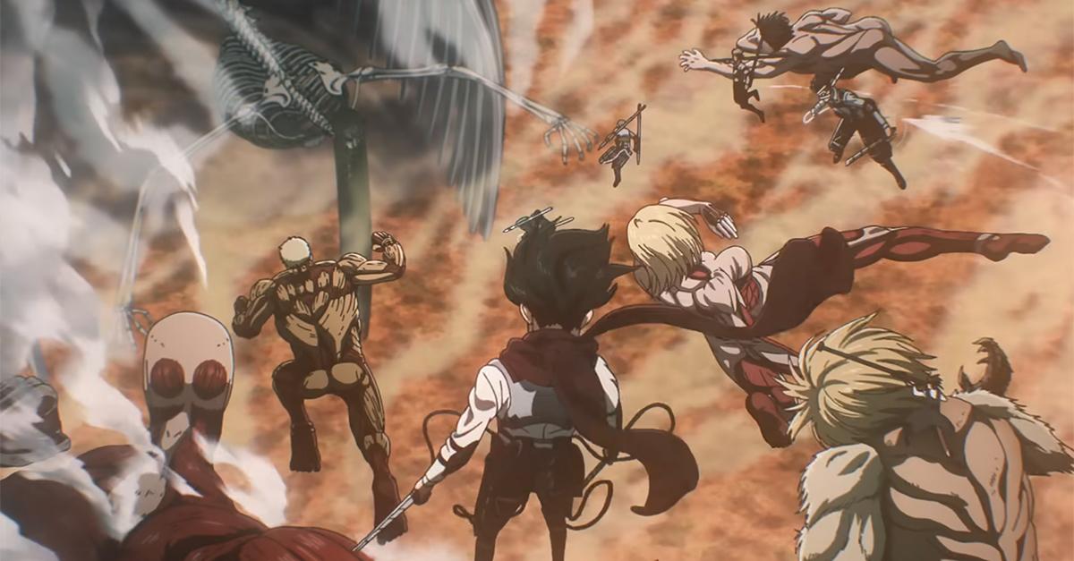 The final fight against Eren